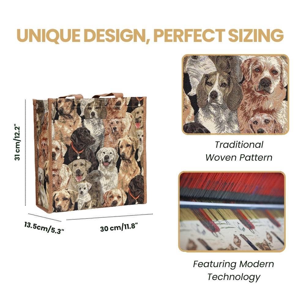 Labrador Tapestry Tote Bag
