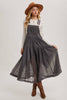 Lace Embroidered Overall Dress