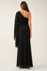 Luxe One Shoulder Slit Maxi Dress