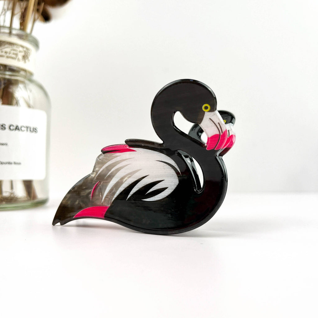 Flamingo Hair Claw