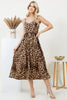 Leopard Print Cami Dress