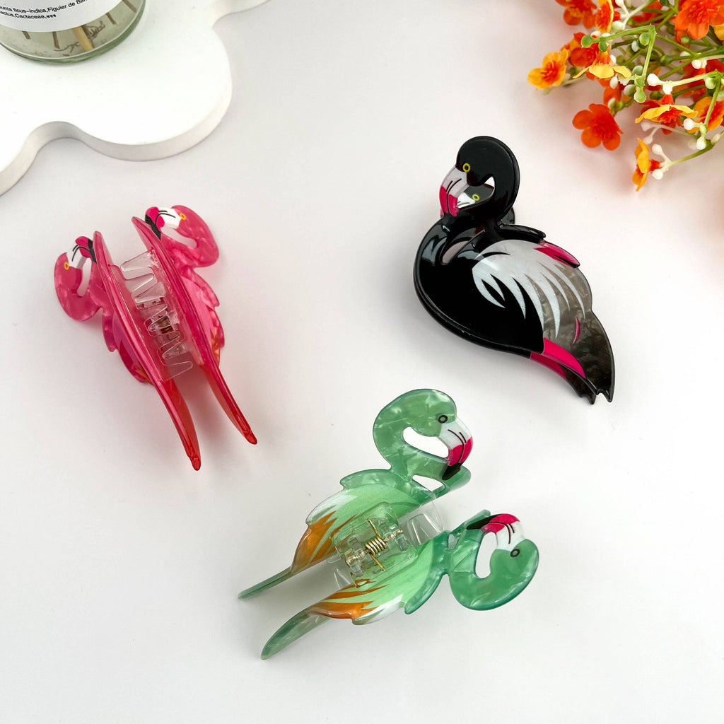 Flamingo Hair Claw