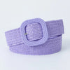 Stretch Rattan Belt: Lilac
