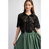 Scalloped Lace Blouse
