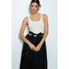 Knit Bodice Ballet Maxi Dress
