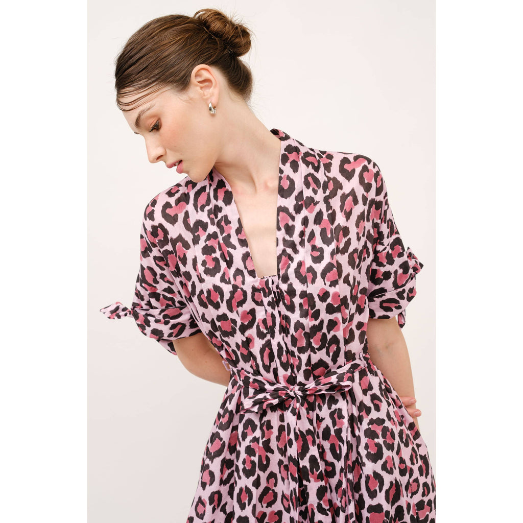 Pink Leopard Lady Dress