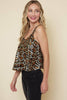 Luxe Leopard Sequin Tank Top