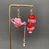 Gold Plated Teapot & Teacup Earrings