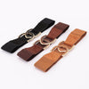 Horseshoe Stretch belt: Mocha