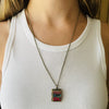 Book Locket Necklace - The Shining - Topiary Maze: Bronze