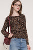 Leopard Print Long Sleeve Cardigan