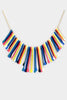 Rainbow Pick-Up Sticks Necklace