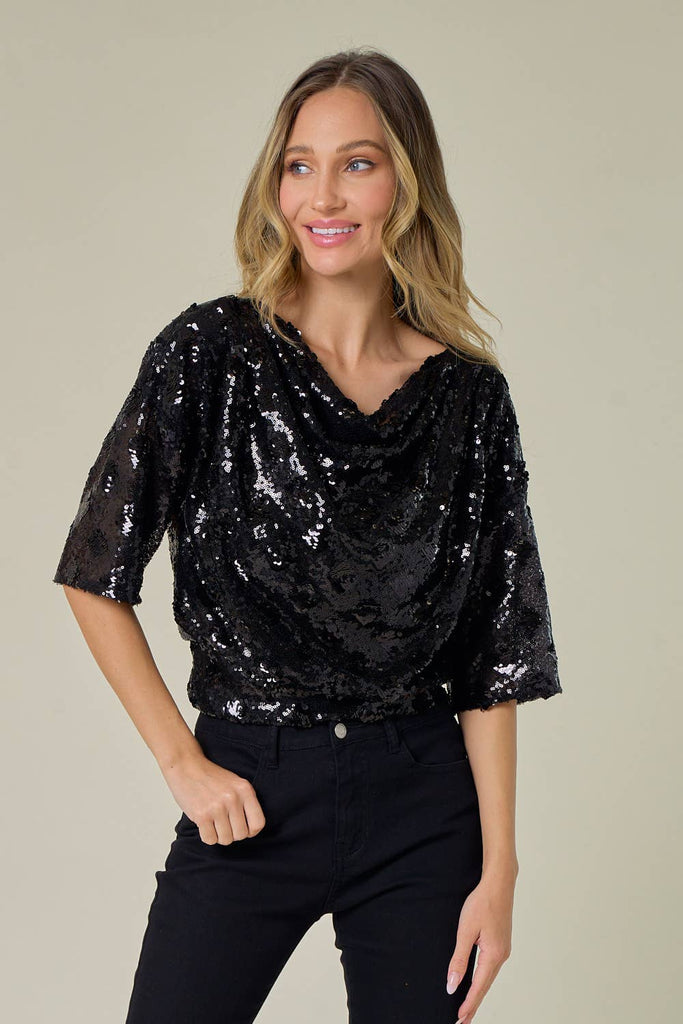 Glittery And Gorgeous Sequin Top