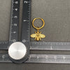 Bee 18K Gold Plated Huggie Earrings