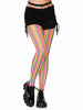 Rainbow Striped Fishnets