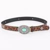 Leopard Western Belt