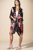 Red Flower Garden Kimono