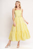 Lemon Chiffon Cake Dress