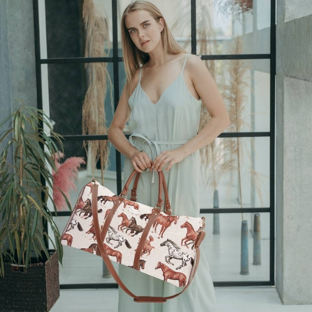 Cowgirl Tapestry Overnight Bag