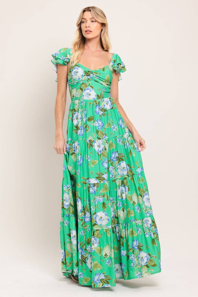 Aquamarine Dream Maxi Dress