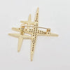 Mid Century Star Brooch