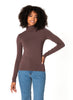 Bamboo Turtle Neck: Coffee