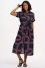 Retro Racer Rainbow Shirt Dress