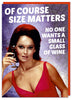 Of Course Size Matters Card