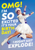 OMG I'm so Excited Card