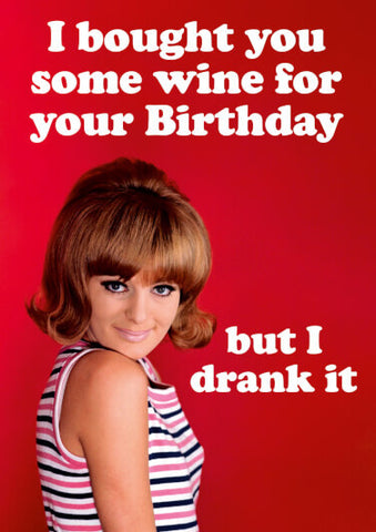 Happy Birthday From One Fantastic Bitch Card