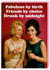 Fabulous By Birth Friend Card