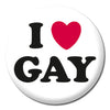 I Love gay Badge Pin