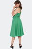 Green Love Embroidered Dress