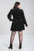 Moon Sparkle Velvet Dress