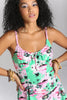 Polynesian Poolside Dress- Only XL