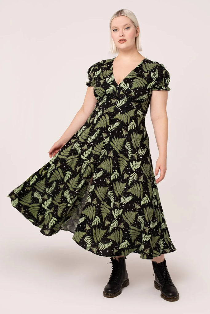 Mystical Ferns Gaia Dress