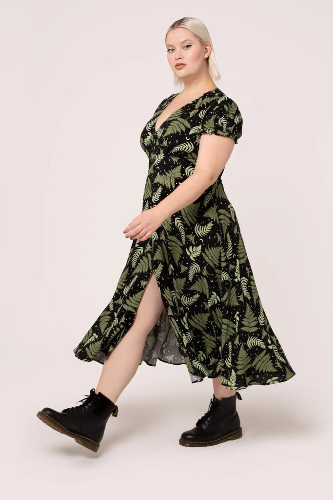 Mystical Ferns Gaia Dress