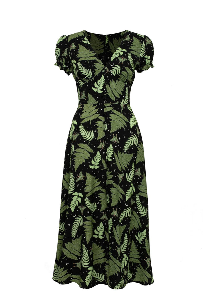 Mystical Ferns Gaia Dress