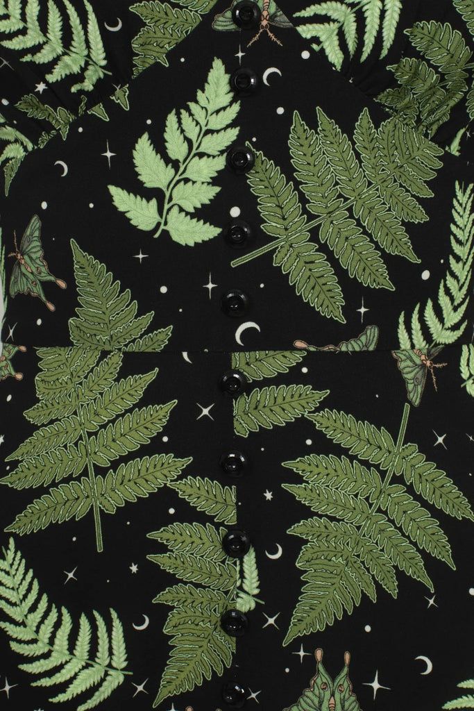 Mystical Ferns Gaia Dress