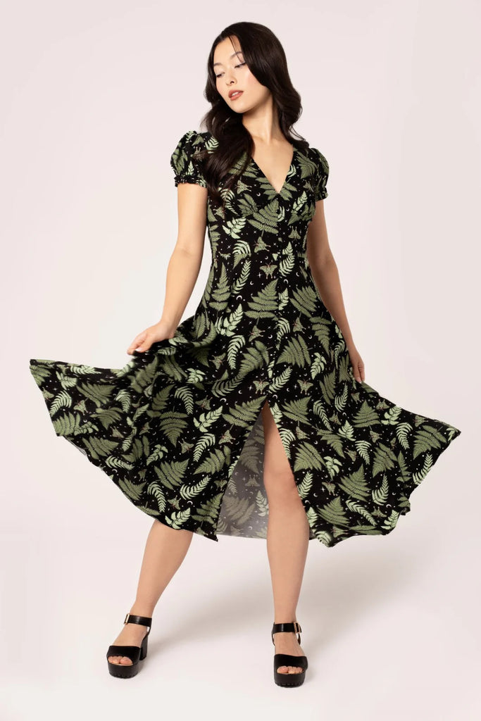 Mystical Ferns Gaia Dress