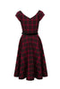 Carmina Tartan Swing Dress
