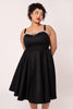 Gracie Black Swing Dress