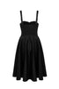 Gracie Black Swing Dress