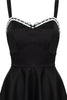 Gracie Black Swing Dress