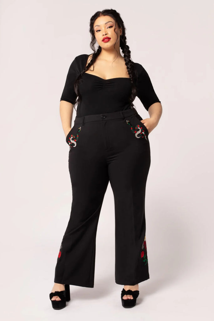 Viva Maria Embroidered Pants