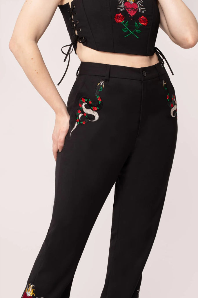 Viva Maria Embroidered Pants