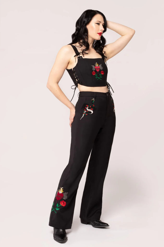 Viva Maria Embroidered Pants