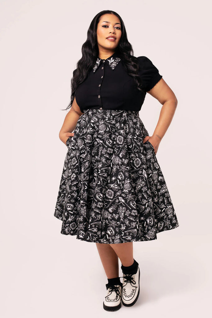 Hallowed Season Mischief Skirt