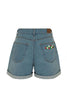 Strawberry Denim Shorts