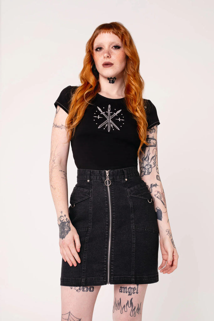 Raye Denim Skirt